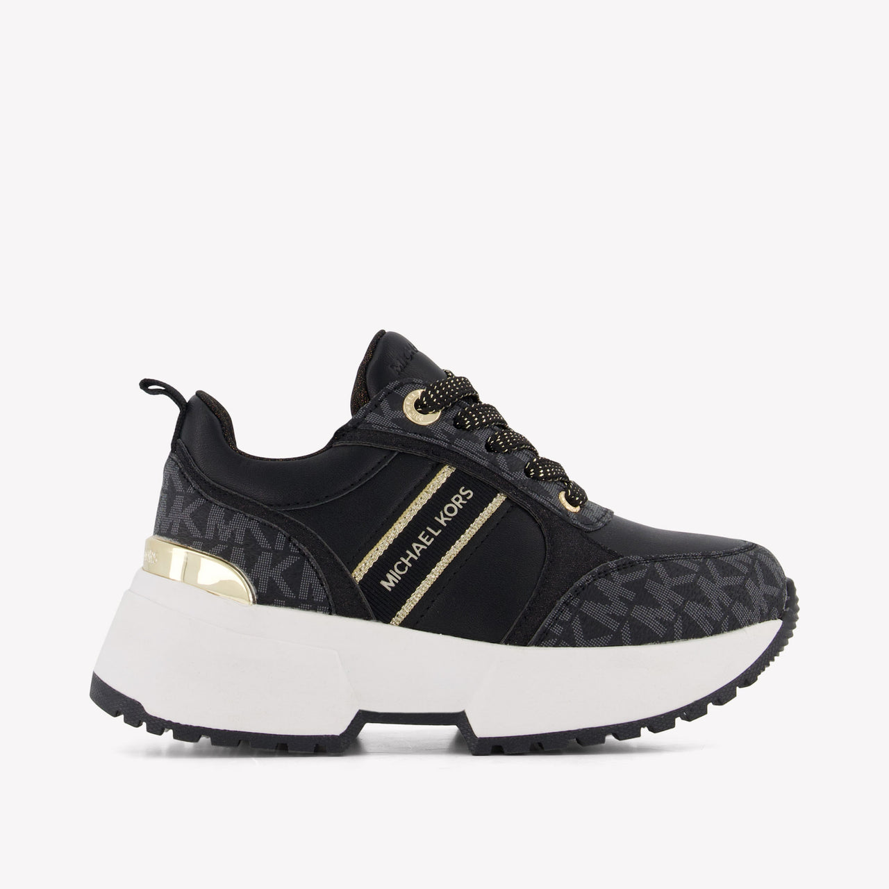 Michael Kors Cosmo Meyers Filles Baskets Noir