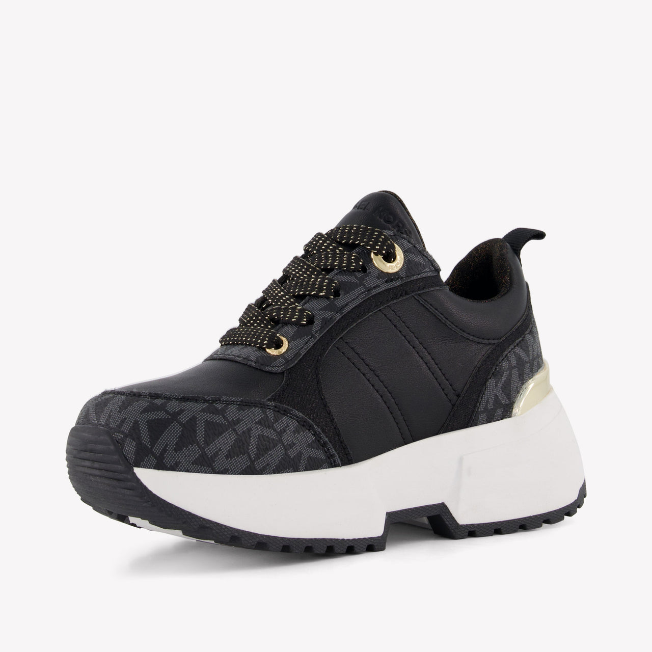 Michael Kors Cosmo Meyers Filles Baskets Noir