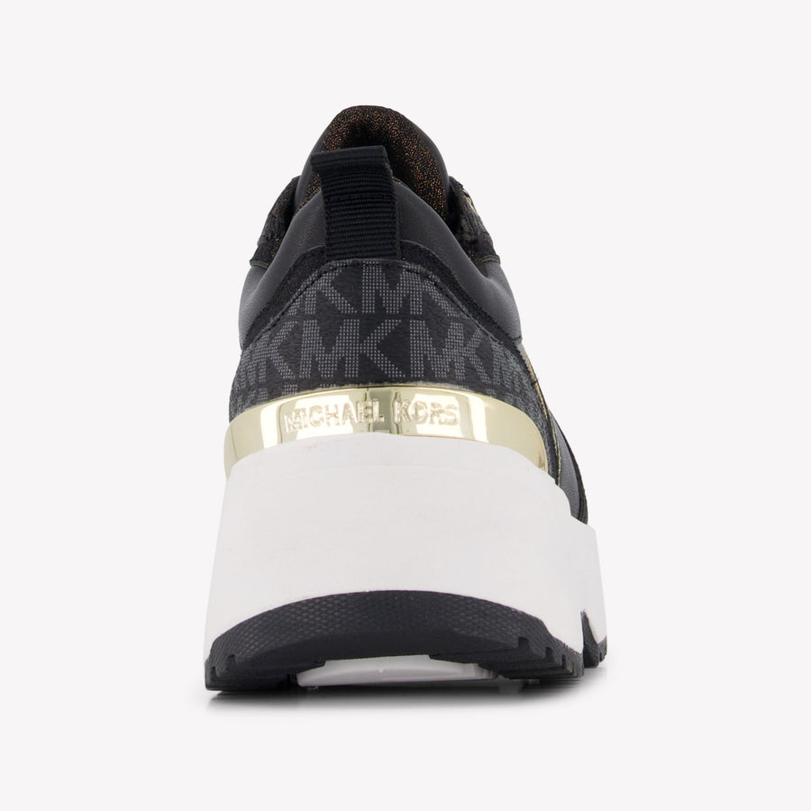 Michael Kors Cosmo Meyers Filles Baskets Noir