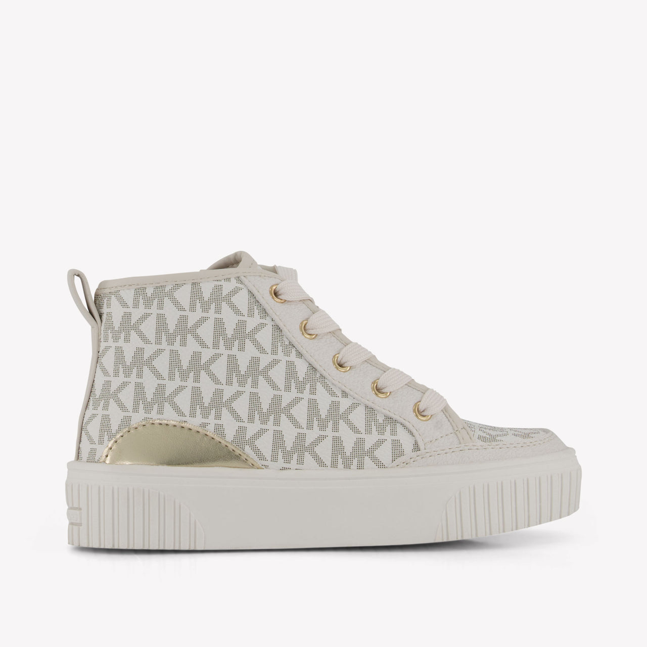 Michael Kors Shea Split Filles Baskets en blanc