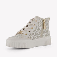 Michael Kors Shea Split Filles Baskets en blanc