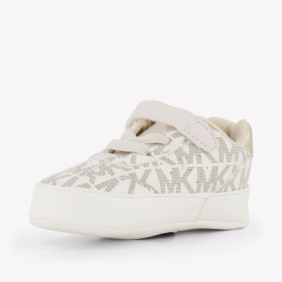 Michael Kors Bébé Scotty bébé Filles Baskets en blanc