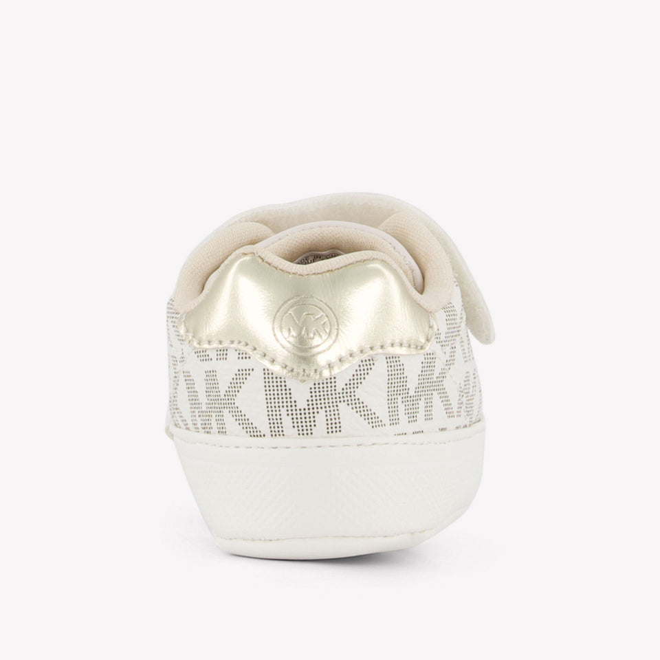 Michael Kors Bébé Scotty bébé Filles Baskets en blanc