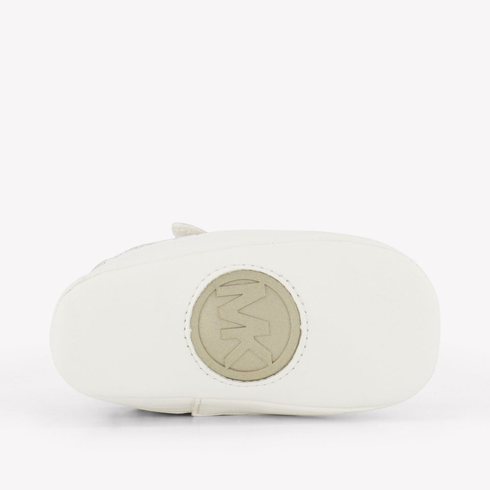 Michael Kors Bébé Scotty bébé Filles Baskets en blanc