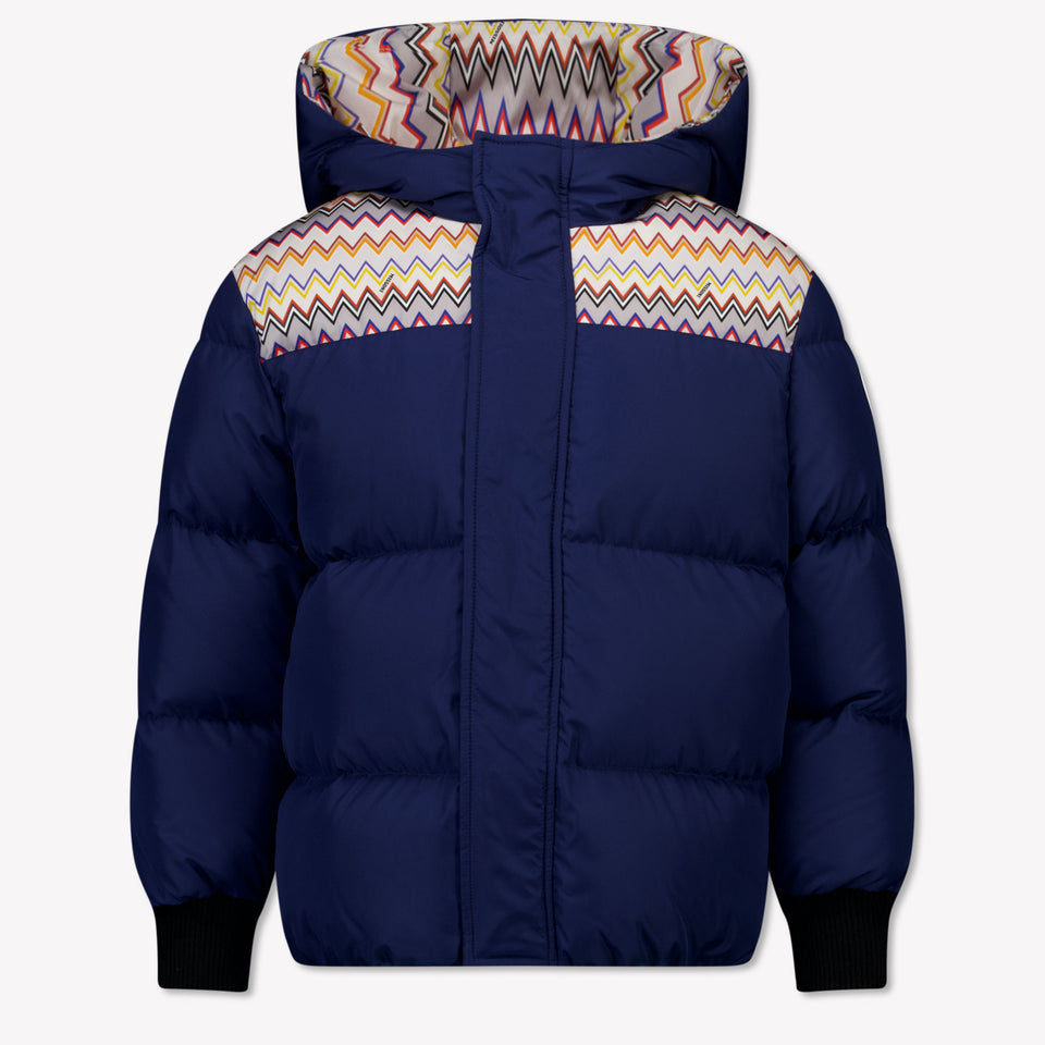 Missoni Kids Boys Winter Jacket  Navy