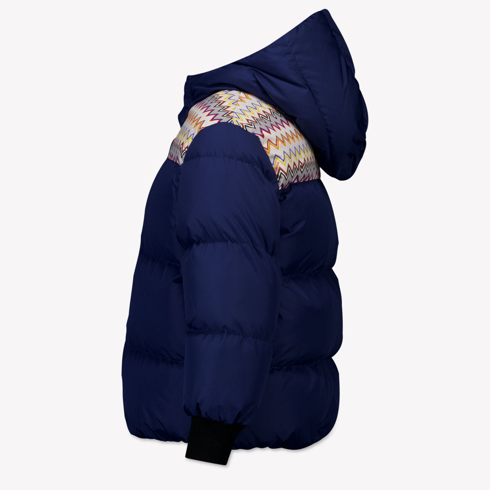 Missoni Kids Boys Winter Jacket  Navy