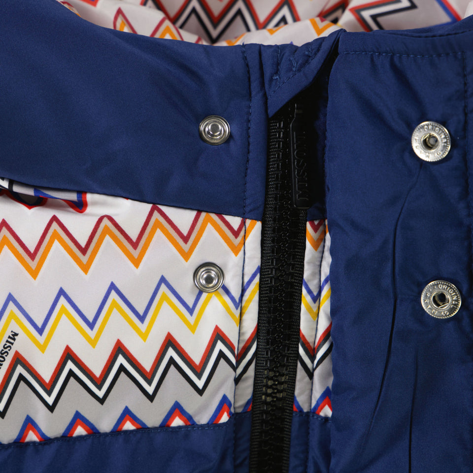 Missoni Kids Boys Winter Jacket  Navy