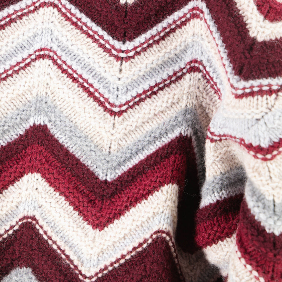 Missoni Kids Boys Sweater  Bordeaux