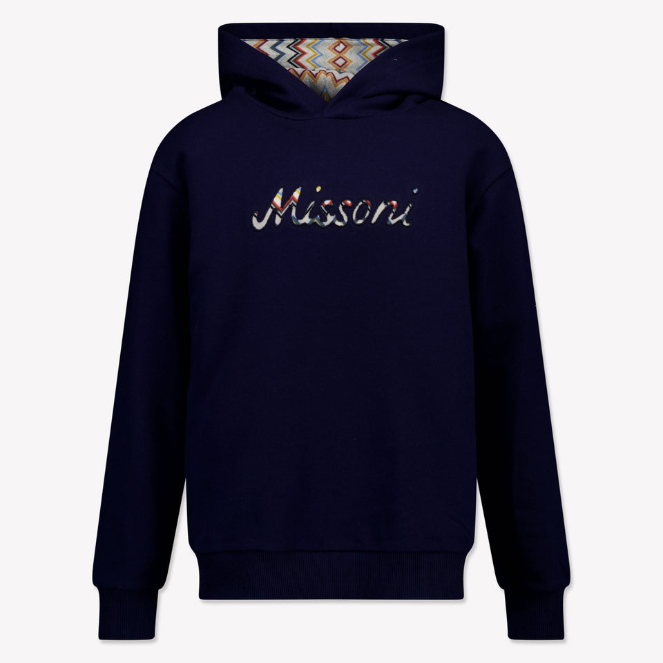 Missoni Kids Boys Sweater  Navy