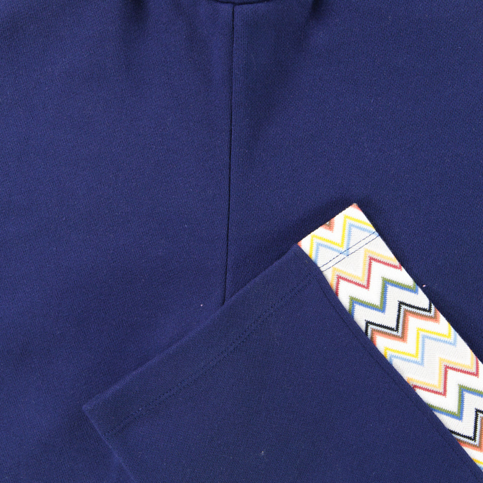 Missoni Niño Chicos Pantalones Navy