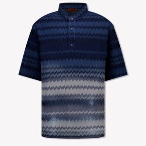 Missoni Kinder Jungen Polo Marineblau