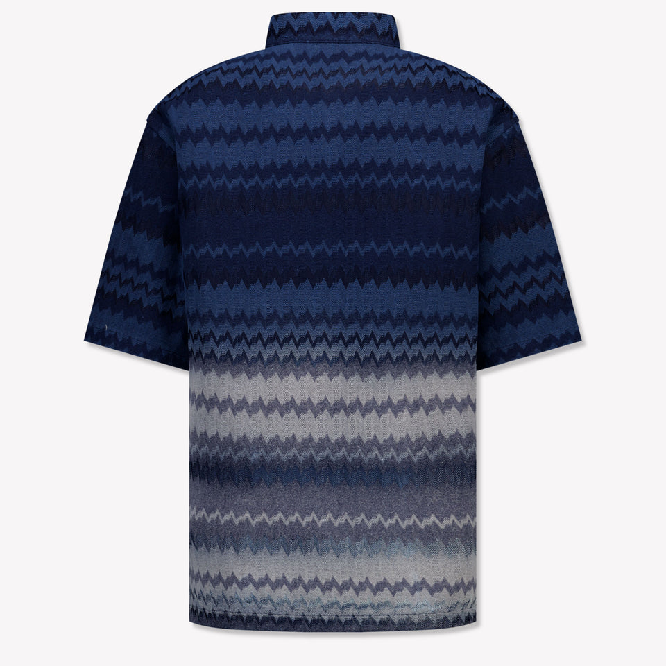 Missoni Kids Boys Polo  Navy