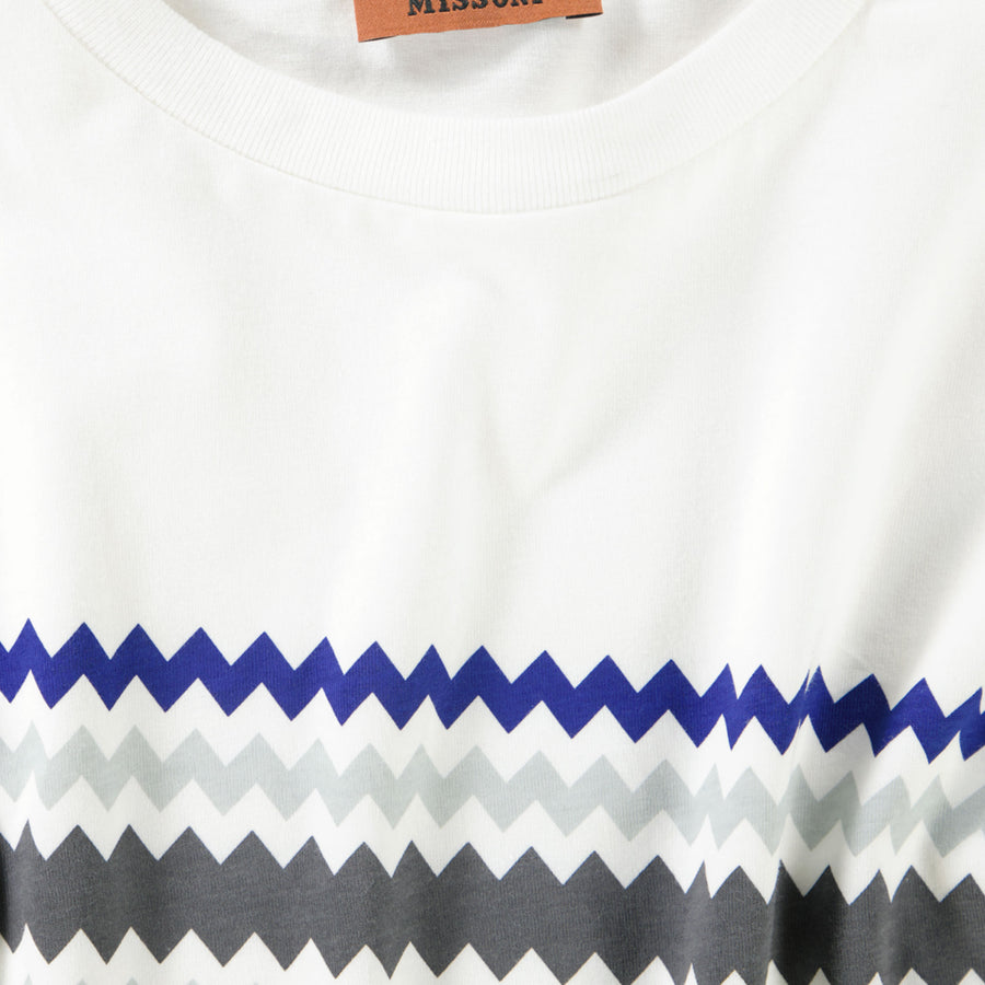 Missoni Kinder Jongens T-Shirt In Wit
