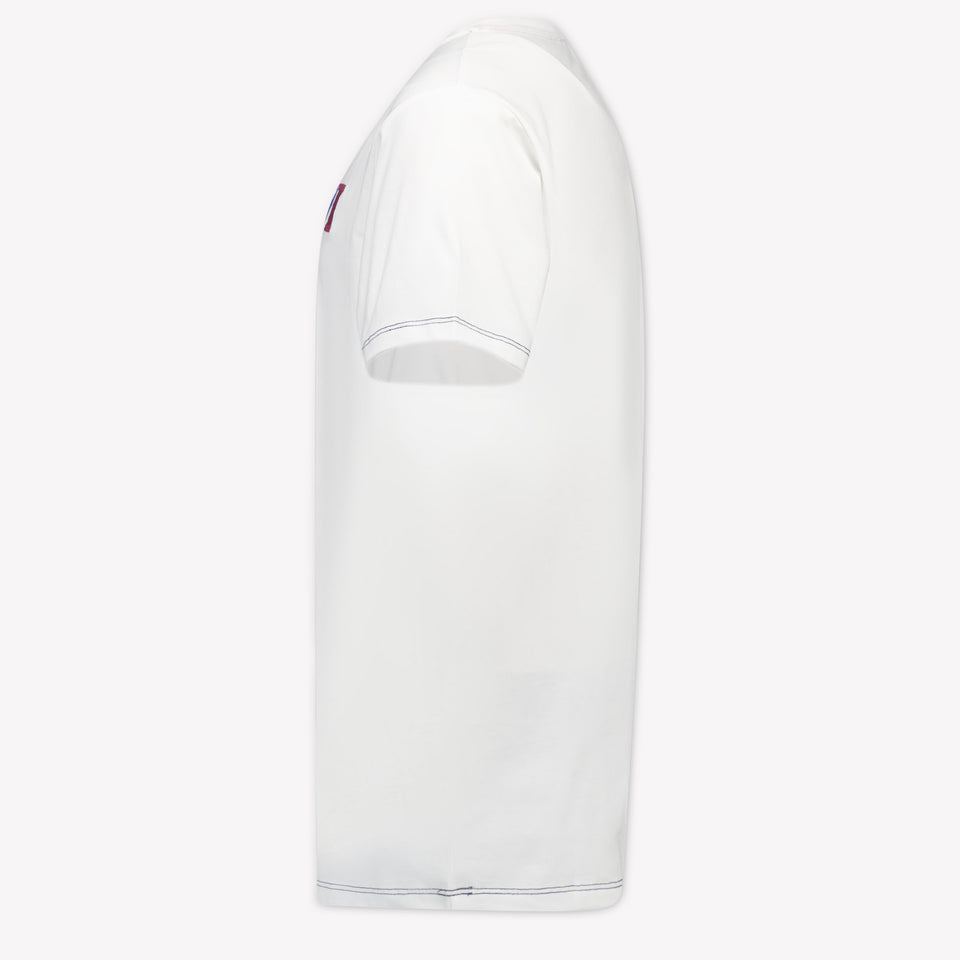 Missoni Niño Chicos Camiseta en Blanco