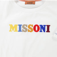 Missoni Enfant Garçons T-shirt Blanc