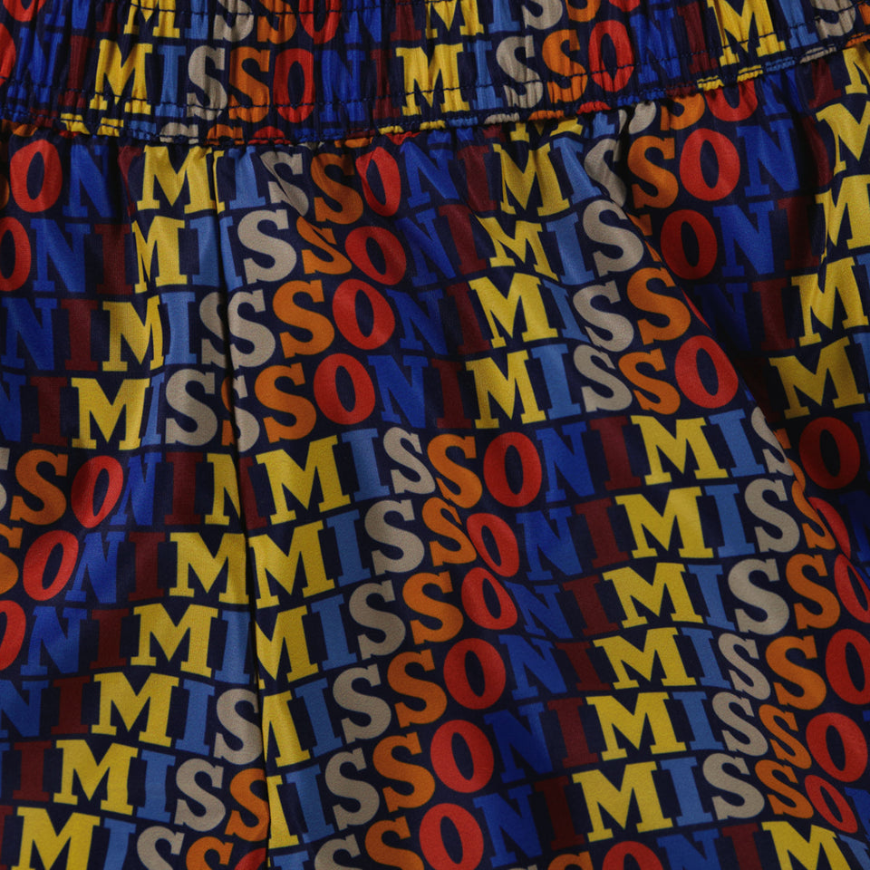 Missoni Enfant Garçons Maillot de bain Bleu