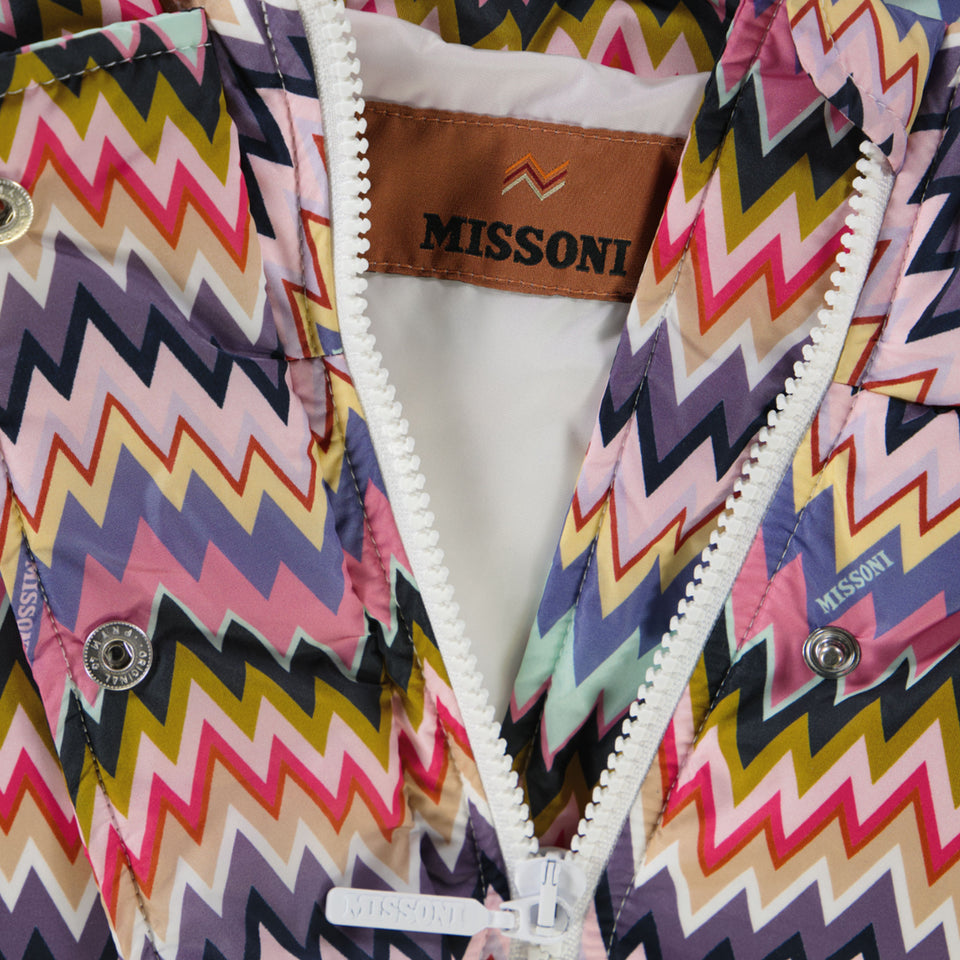 Missoni Niño Chicas Chaqueta de invierno Blanco