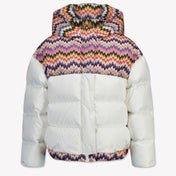 Missoni Niño Chicas Chaqueta de invierno Blanco