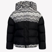Missoni Niño Chicas Chaqueta de invierno Negro