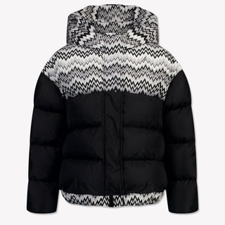 Missoni Niño Chicas Chaqueta de invierno Negro