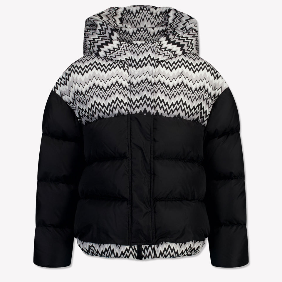 Missoni Niño Chicas Chaqueta de invierno Negro