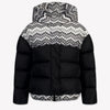 Missoni Kinder Meisjes Winterjas In Zwart