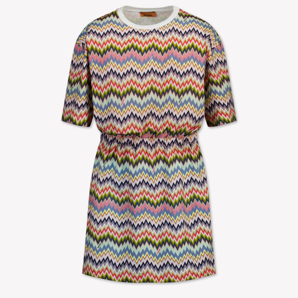 Missoni Kids Girls Dress Fuchsia