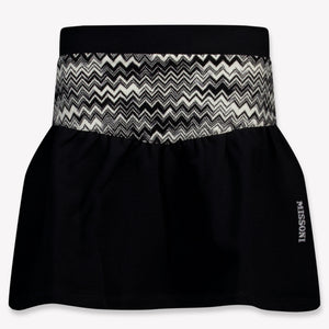 Missoni Niño Chicas Falda Negro