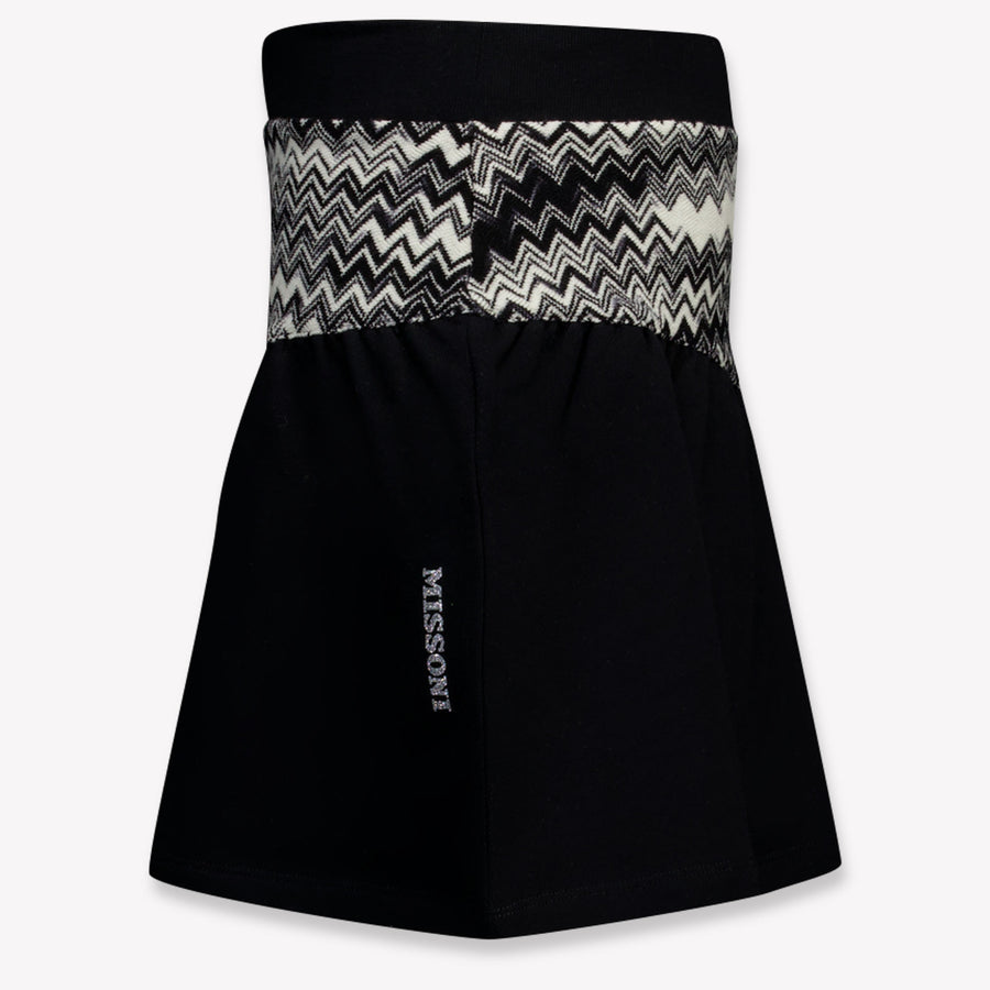 Missoni Niño Chicas Falda Negro