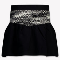 Missoni Niño Chicas Falda Negro