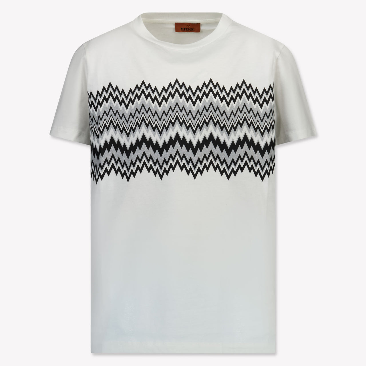 Missoni Niño Chicas Camiseta en Blanco