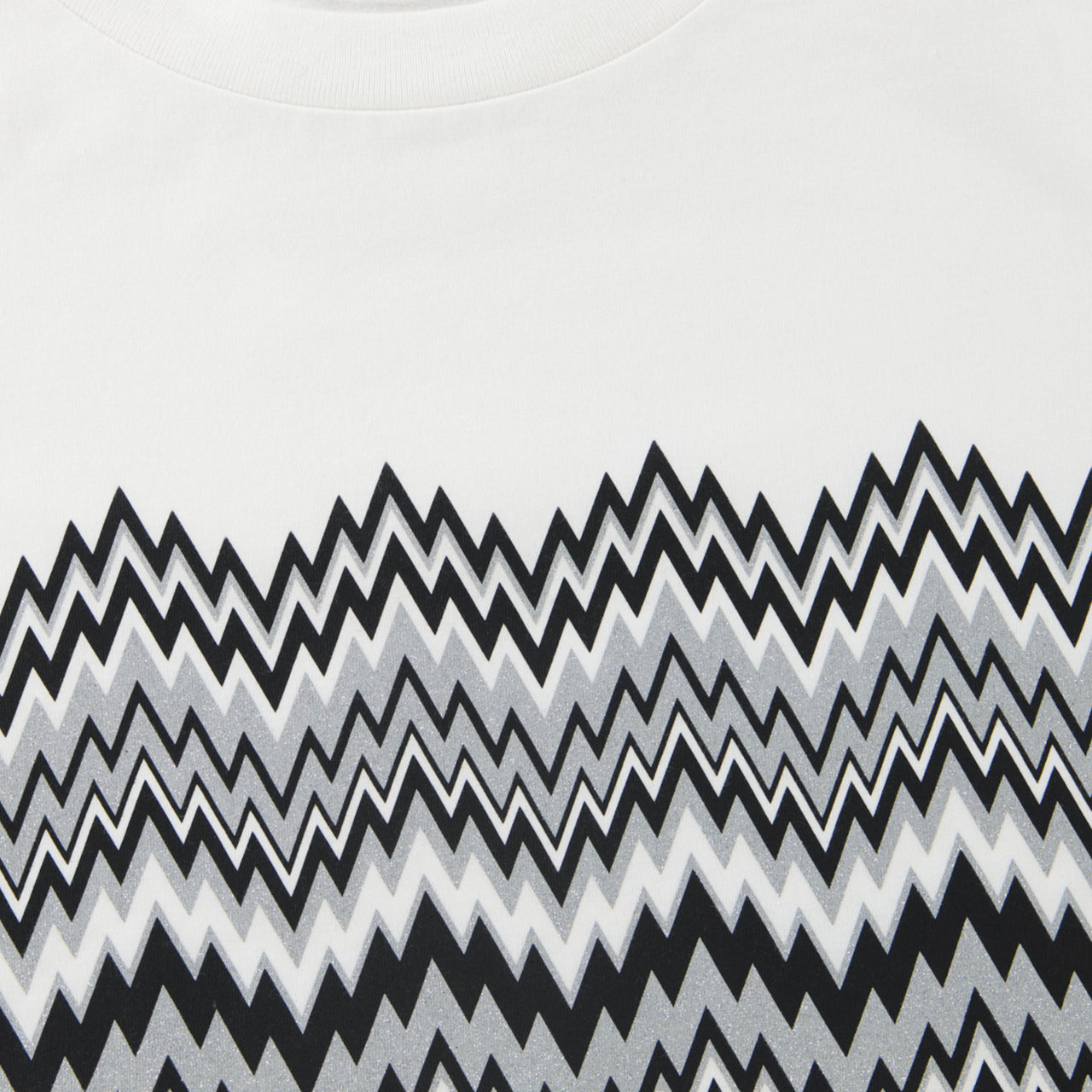 Missoni Niño Chicas Camiseta en Blanco