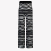 Missoni Kinder Mädchen Hose Schwarz