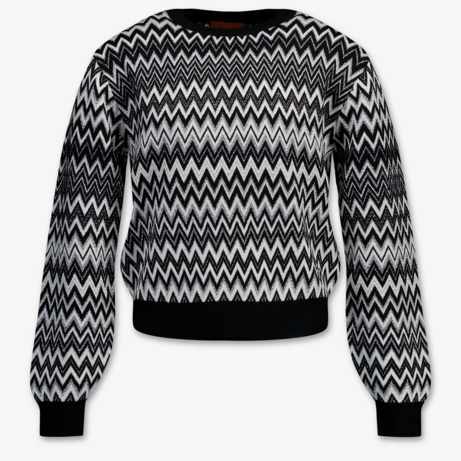 Missoni Niño Chicas Suéter en Negro