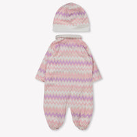 Missoni Baby Meisjes Boxpakje In Licht Roze