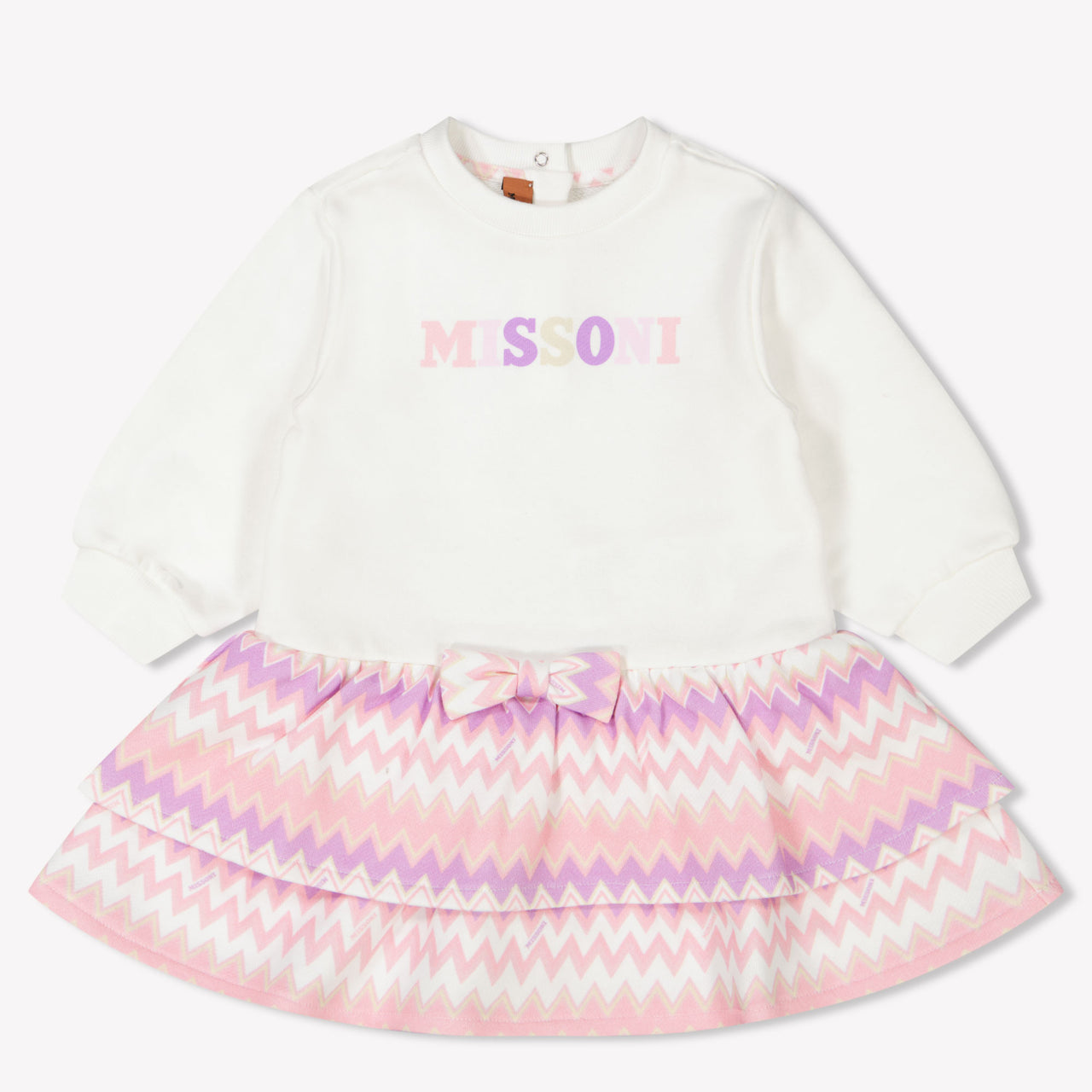 Missoni Bébé Filles Robe Blanc