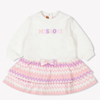 Missoni Bébé Filles Robe Blanc