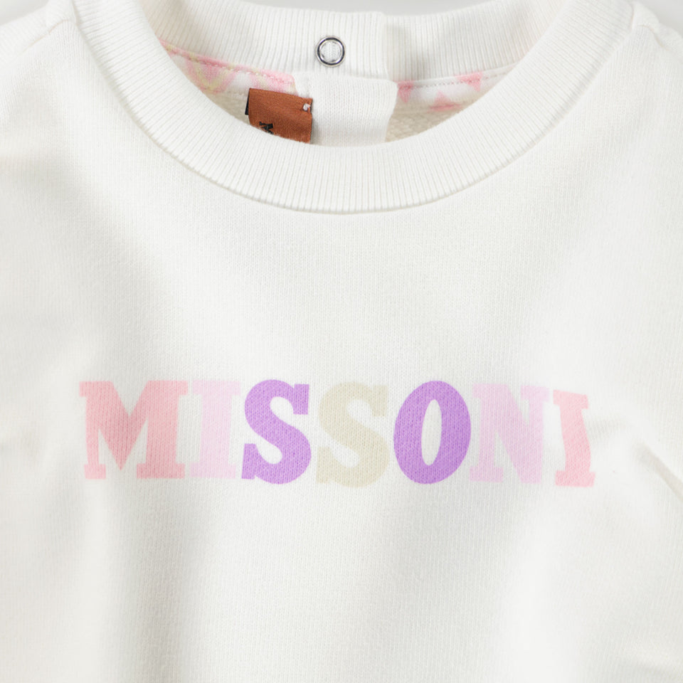 Missoni Baby Girls Dress  White