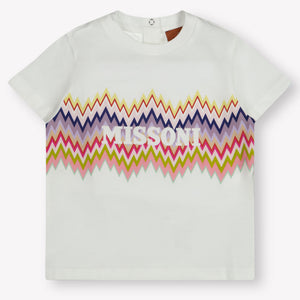 Missoni Bébé Filles T-shirt Blanc