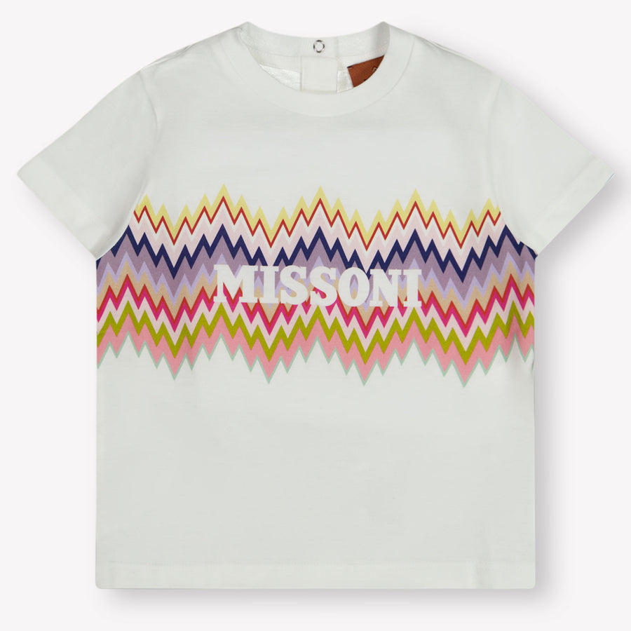Missoni Bébé Filles T-shirt Blanc