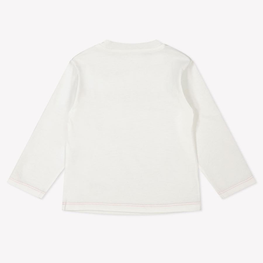 Missoni Bebé Chicas Camiseta en Blanco