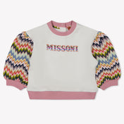 Missoni Baby Meisjes Trui In Wit