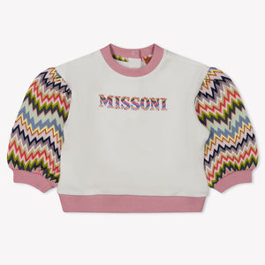 Missoni Bébé Filles Pull Blanc