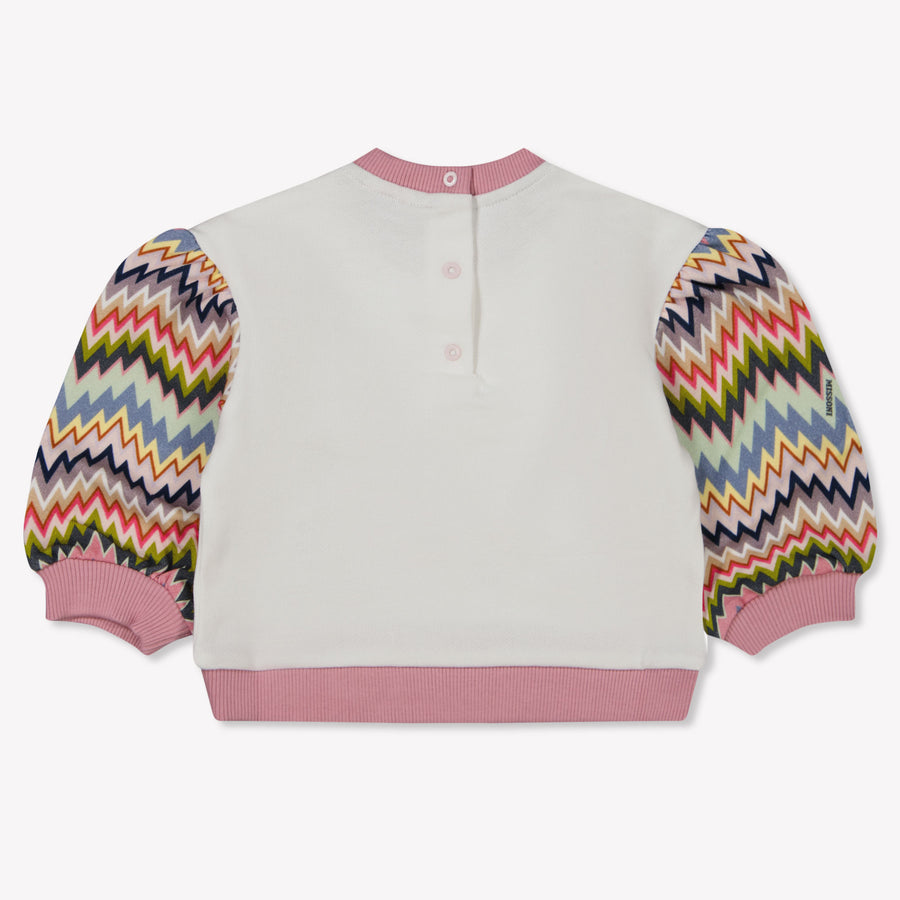 Missoni Bébé Filles Pull Blanc