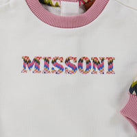 Missoni Bébé Filles Pull Blanc