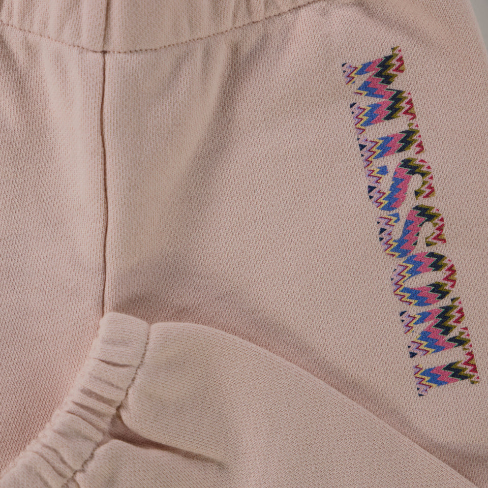 Missoni Bambino Ragazze Pantaloni Rosa