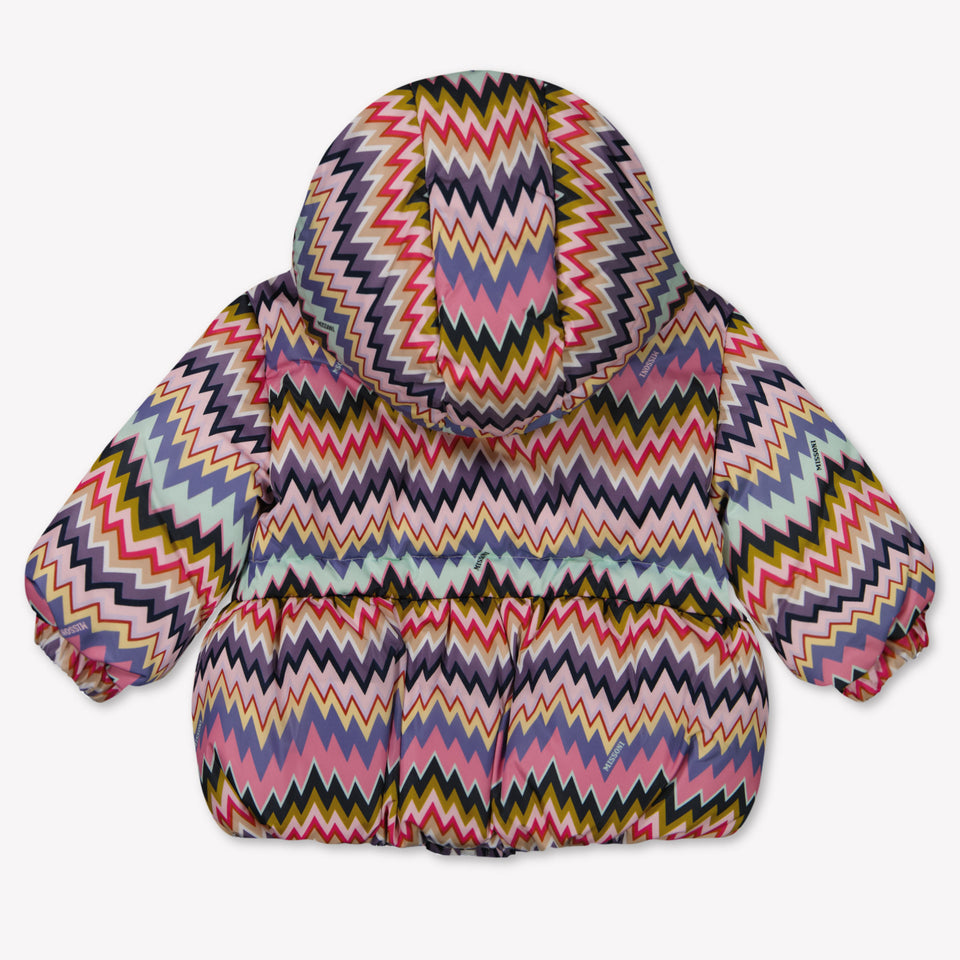 Missoni Baby Mädchen Winterjacke Fuchsia