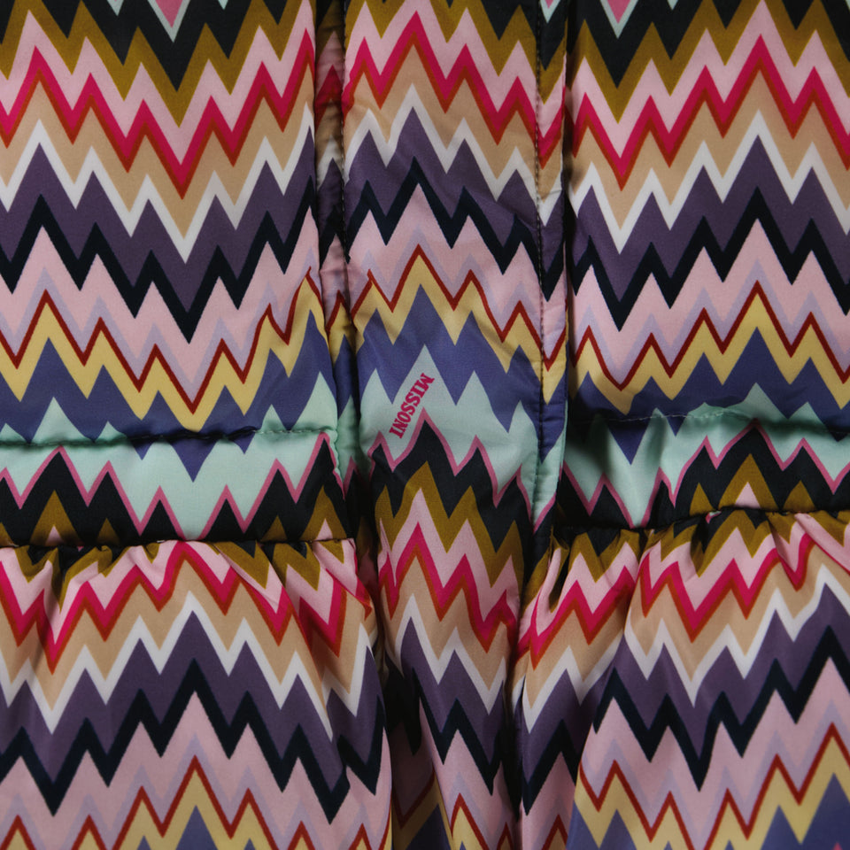 Missoni Baby Mädchen Winterjacke Fuchsia