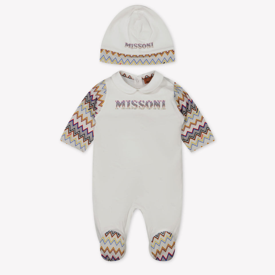 Missoni Bébé Garçons Boîte en boîte Blanc