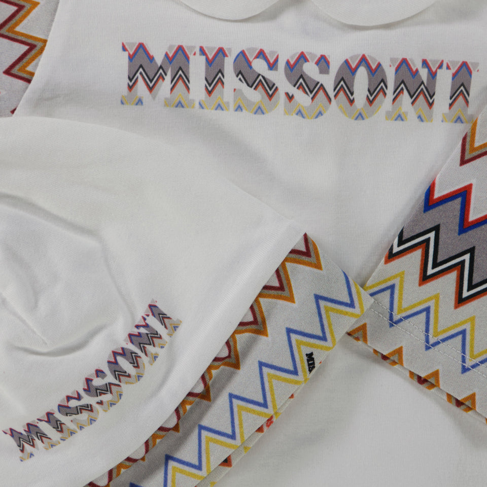 Missoni Bébé Garçons Boîte en boîte Blanc